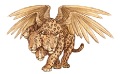 E leopardo cu hala cu ta representa e Imperio di Grecia