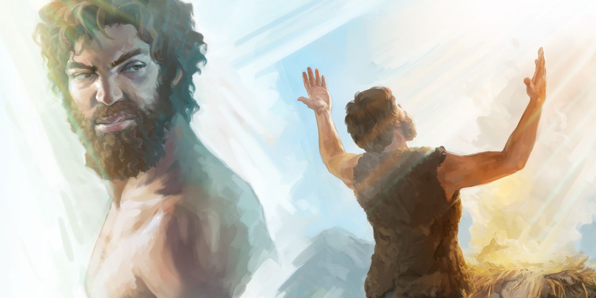Kain a rabia ora Abel a duna Yehova un ofrenda