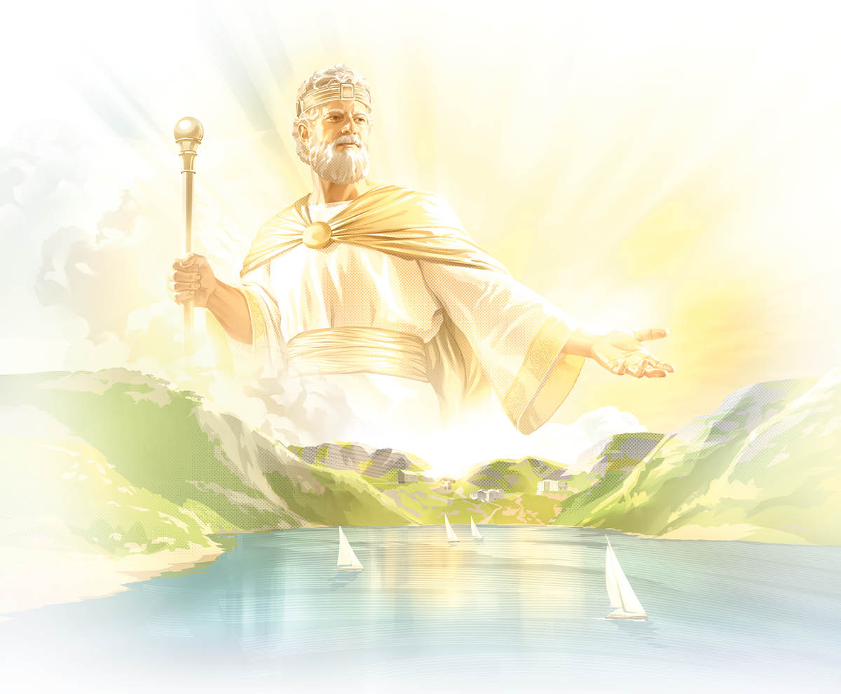 Hesus ta Rei den shelu i ta goberná tera transformá den un paradeis.