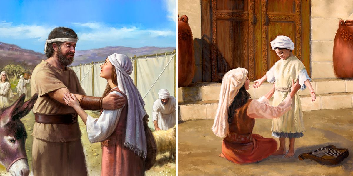 Yefta i su yu muhé na e santuario; Ana ta kumpli ku su promesa na Dios i ta hiba Samuel na e tabernakel