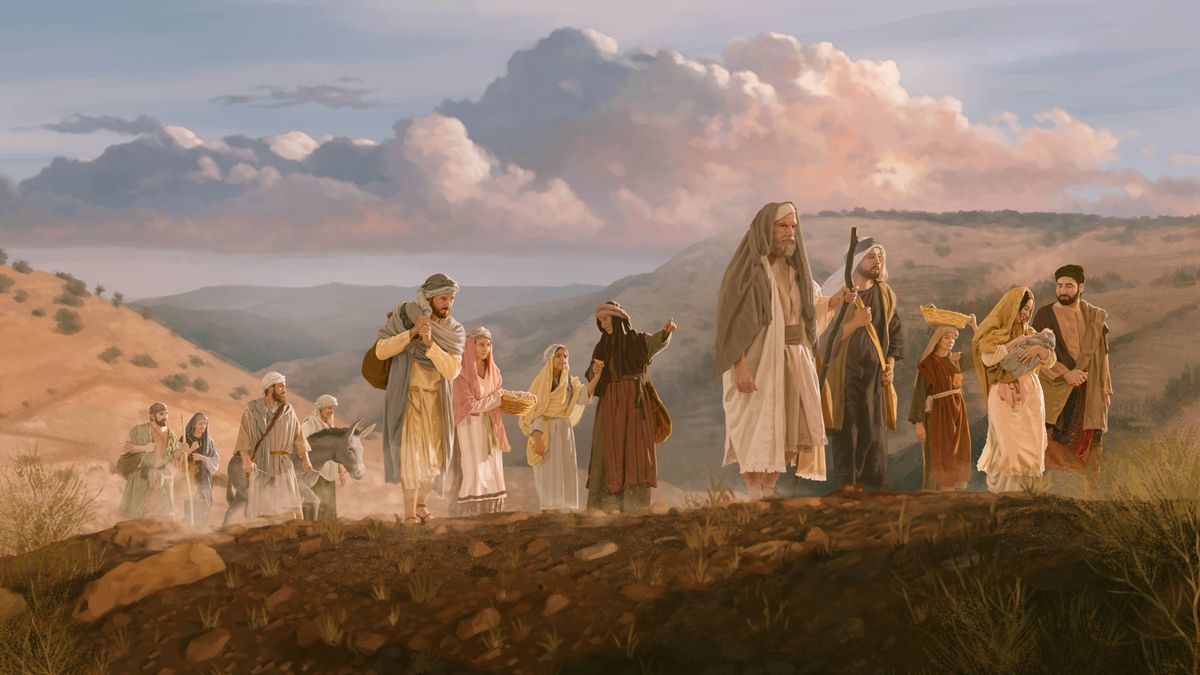 Un grupo di ruman di promé siglo ta kana den un área yen di seru. Nan tin algun pertenensia huntu ku nan.