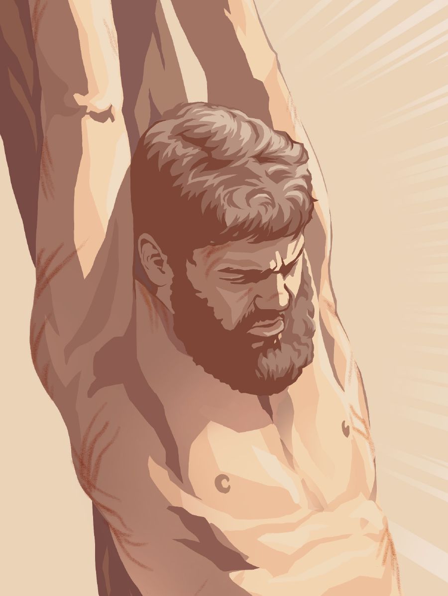 Hesus na e staka di tormento