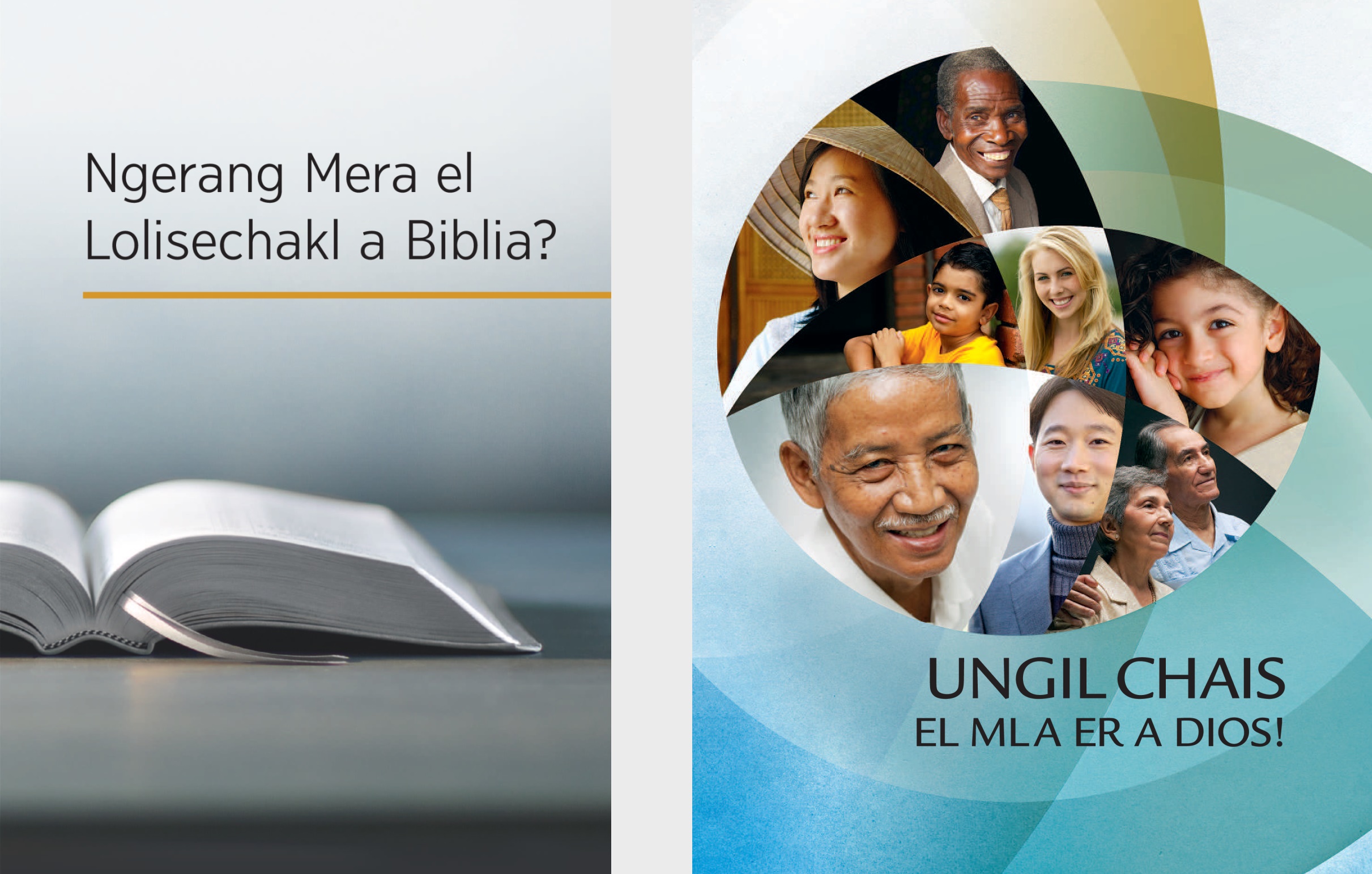 A babier el ‘Ngerang Mera el Lolisechakl a Biblia?’ A brochure el ‘Ungil Chais el Mla er a Dios!’