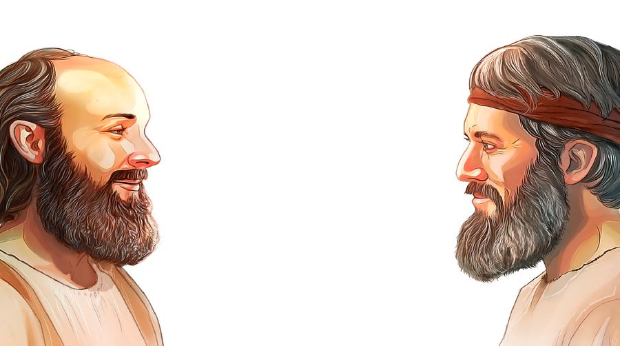 Paulus me a Barnabas