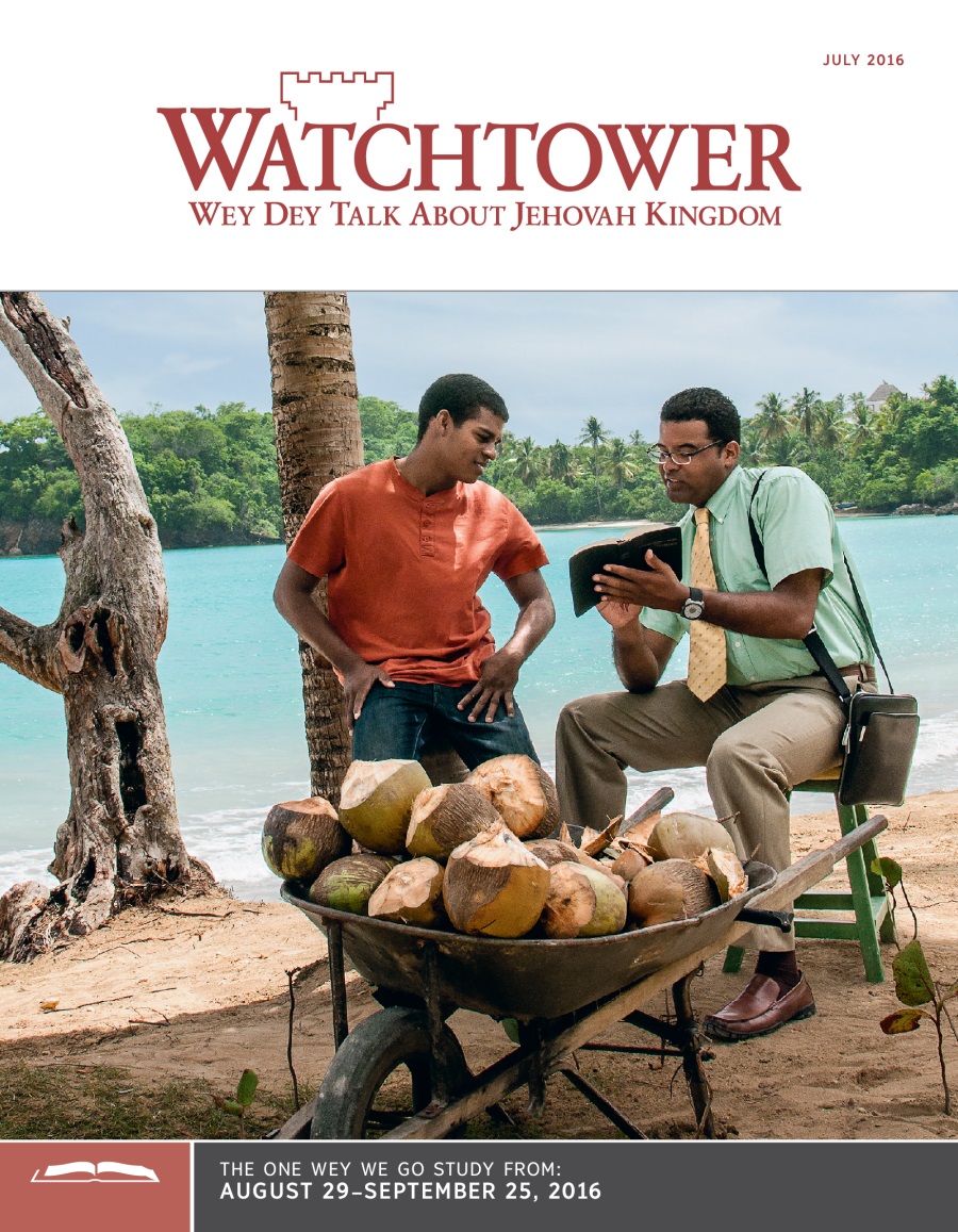 Watchtower Wey We Dey Study for Meeting, July 2016