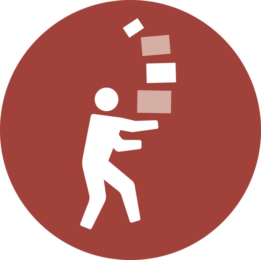 Person wey carry load wey pass am