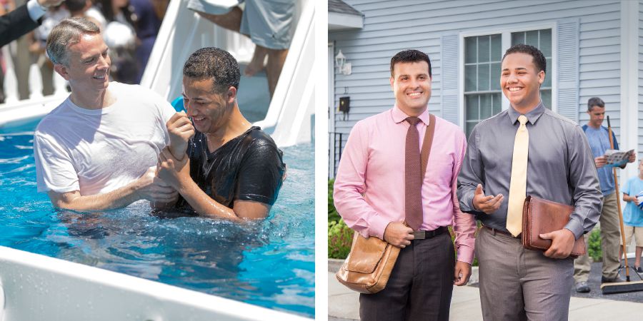 One man baptize as Jehovah Witness and e come dey preach