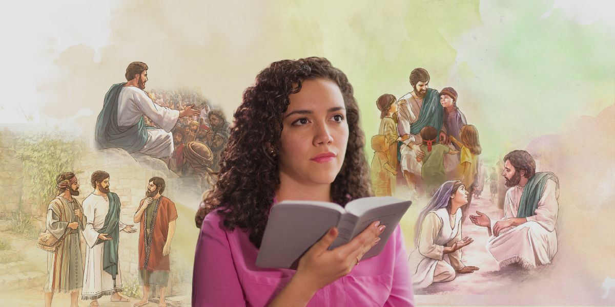 Eene Sesta denkjt äwa daut no, waut de Schreft von Jesus sajcht