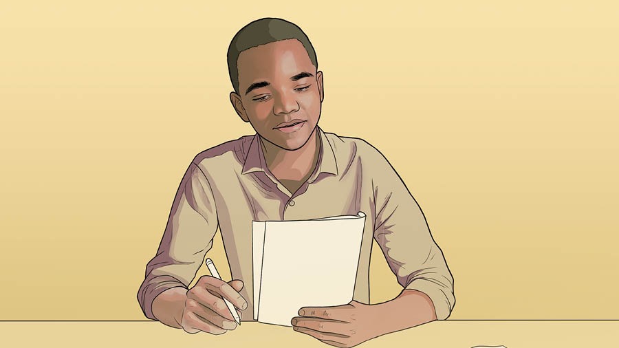 Een Jung deit fa sikj selfst studieren