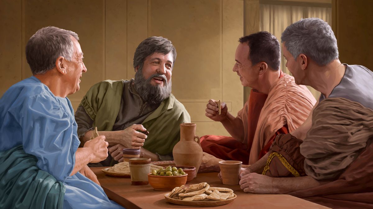 De Apostel Petrus at met Breeda toop, waut Nichjuden sent.