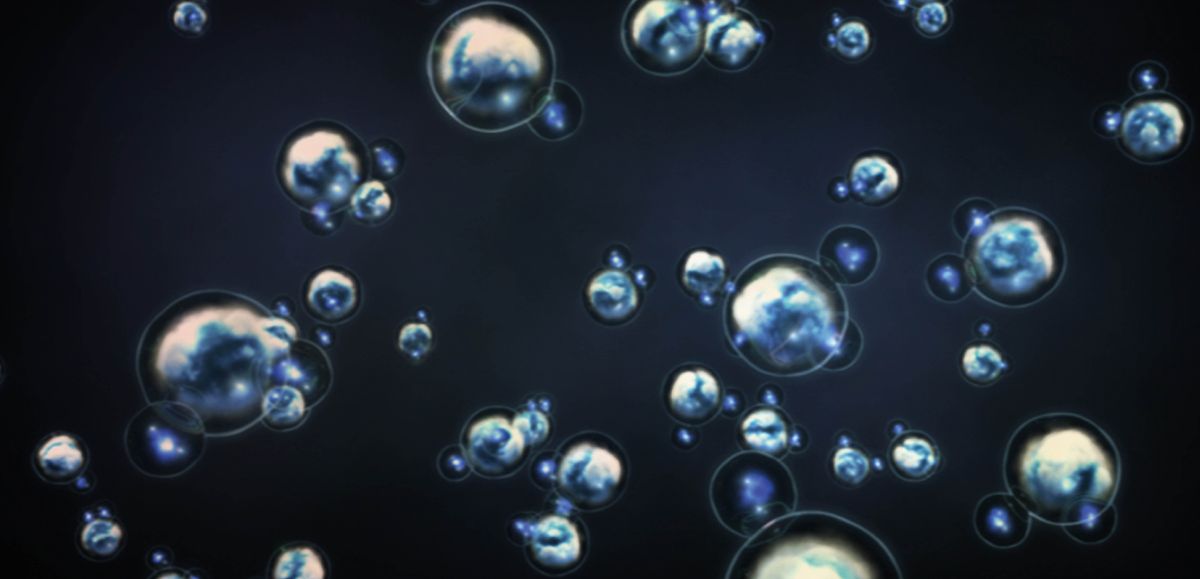 Lukluk blo olketa molecule blo wata.