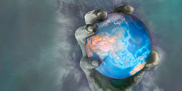 Disfala earth stap lo hand blo Devil