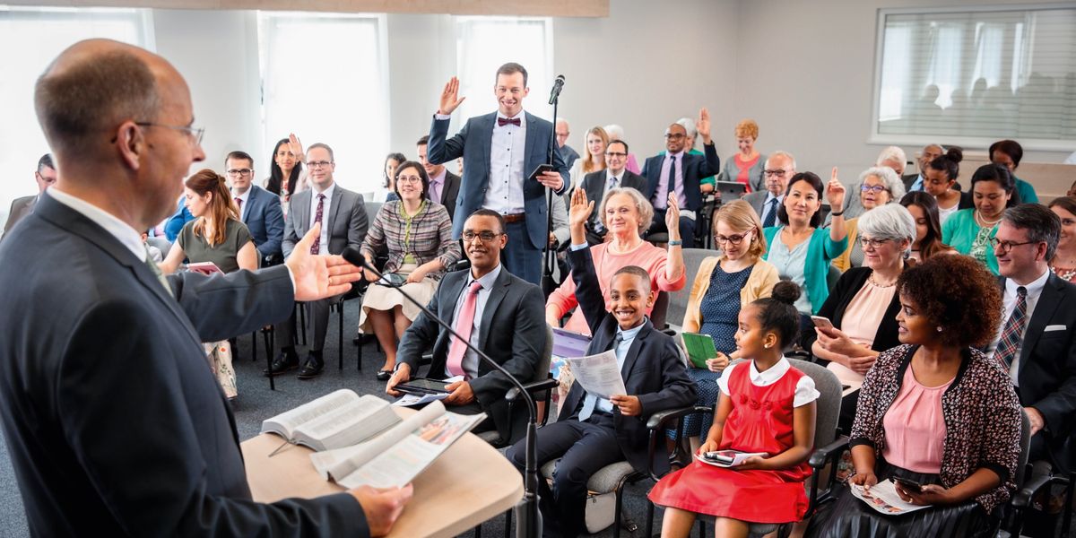 Wanfala kongregeson meeting