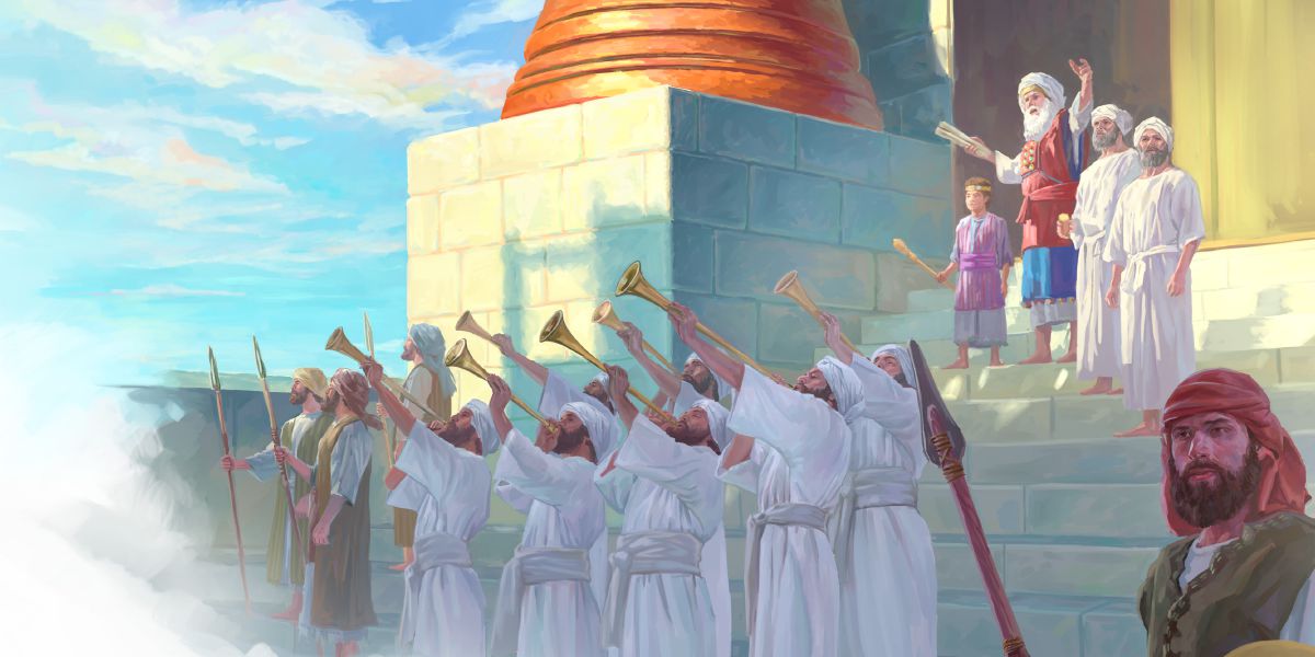 Hae Priest Jehoiada tekem kam young King Jehoash for showim lo olketa pipol
