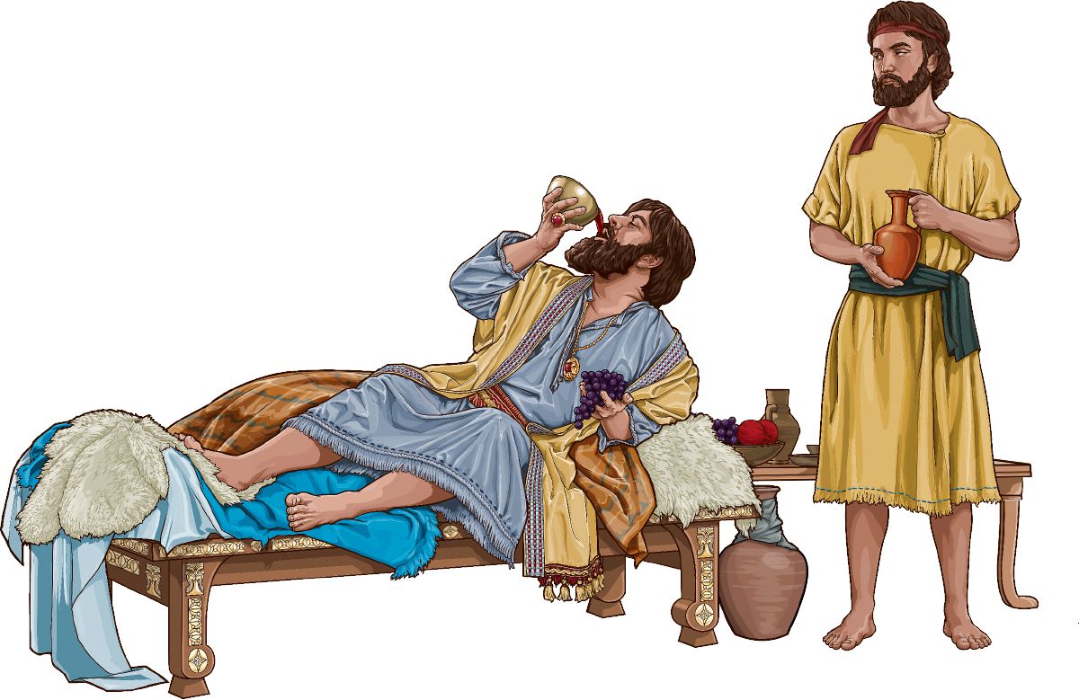 Wanfala Israelite kaikai and drink