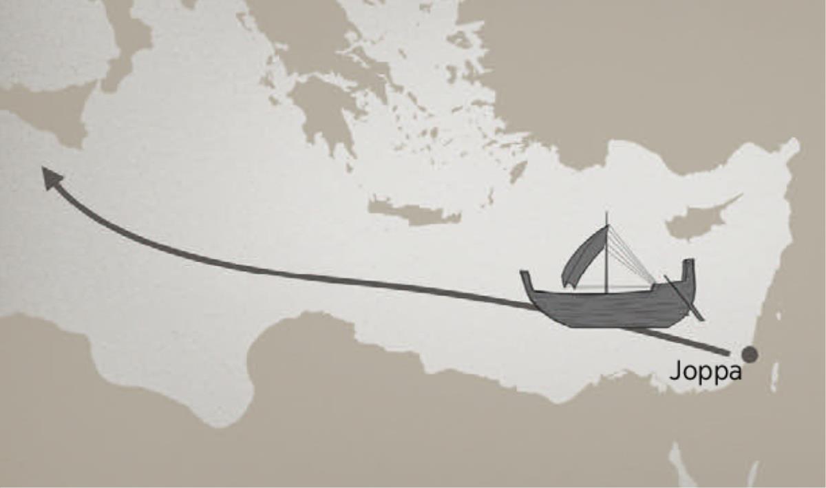 Wei for go long ship from Joppa for kasem Tarshish
