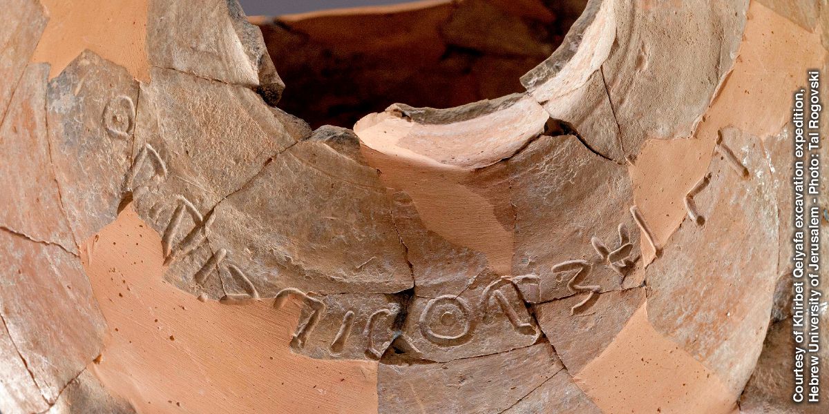 Canaanite raeting long bifor wea stap long clay pot wea olketa wakem 3,000 year go finis garem Bible nem