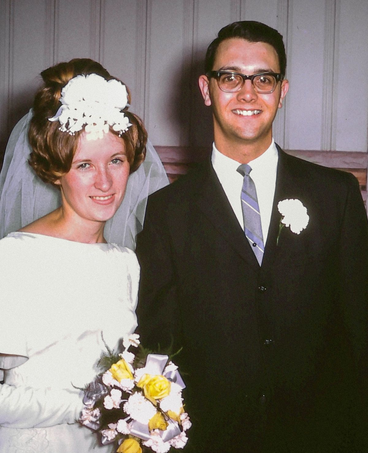 Russell and Randi lo wedding day blo tufala.