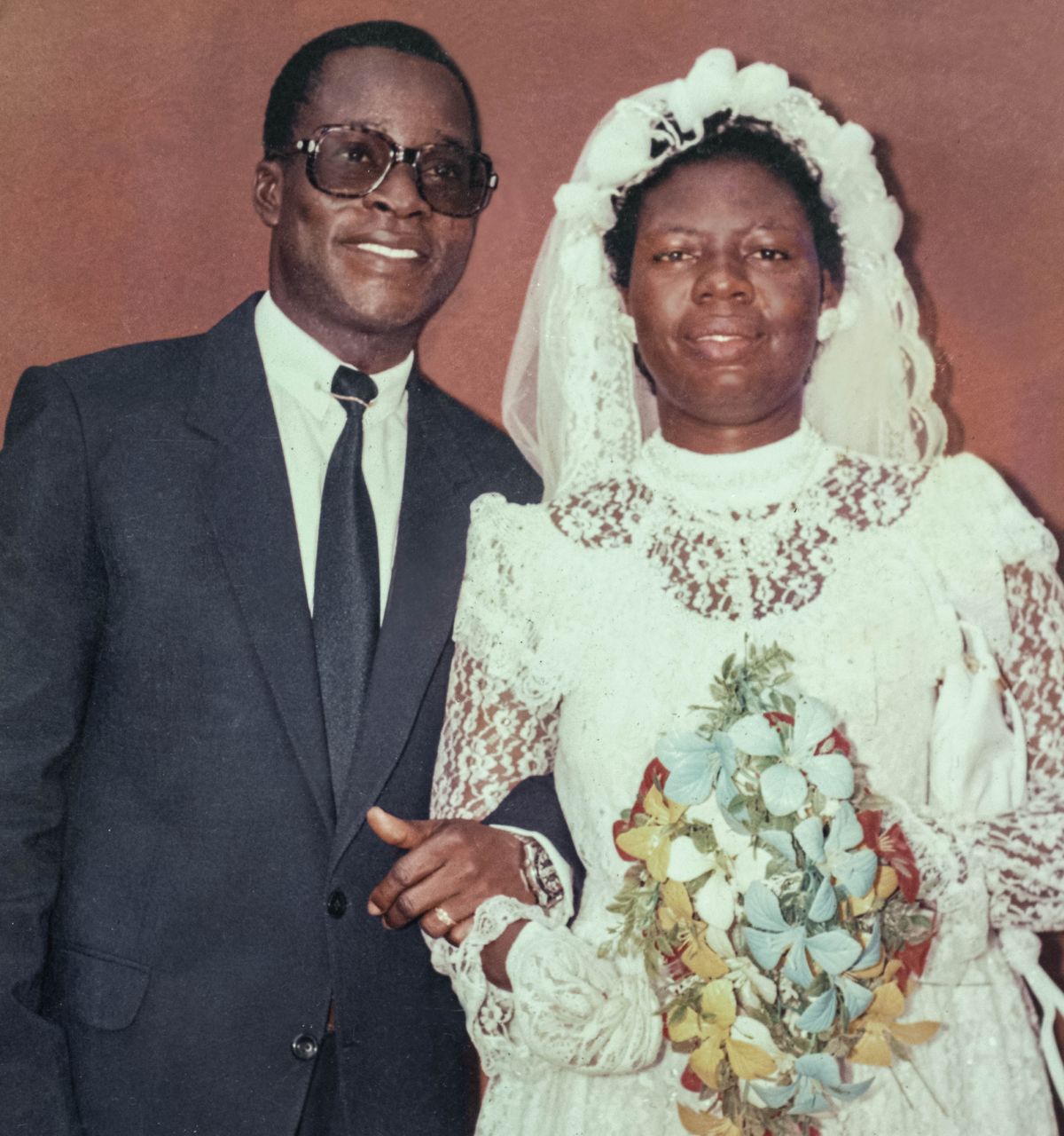 Israel and Dorcas lo wedding day blo tufala.