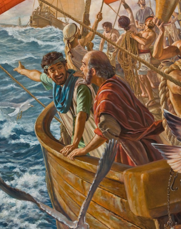 Timothy go witim aposol Paul long wanfala ship