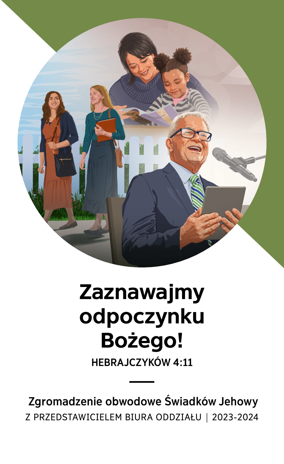 Program zgromadzenia obwodowego z przedstawicielem Biura Oddziału — 2023-2024.