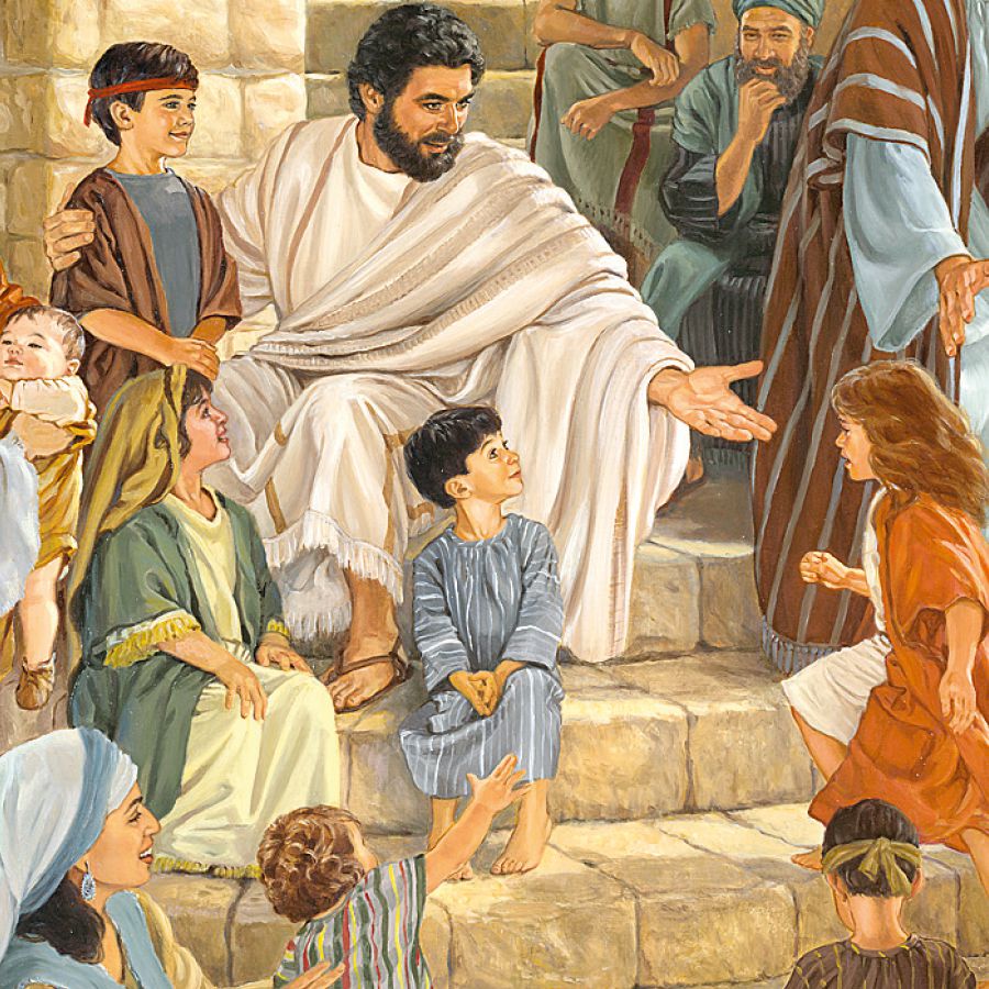 Jesus kumbida mininus pa e bin pa el