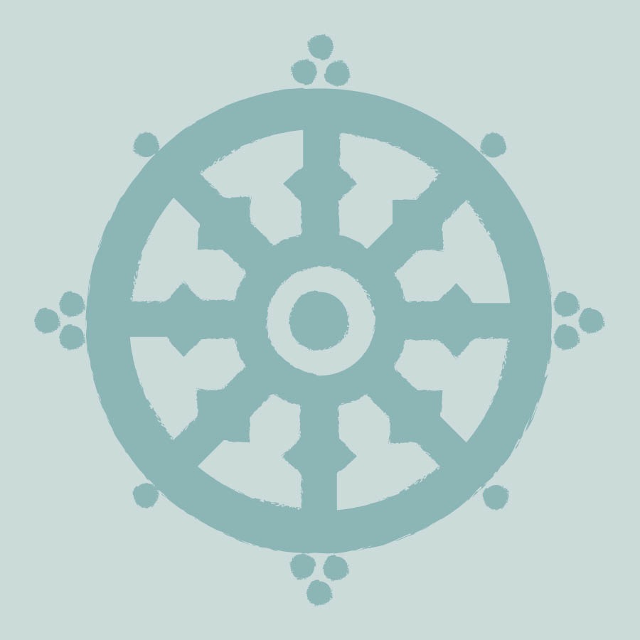 Symbol religijny buddystów.