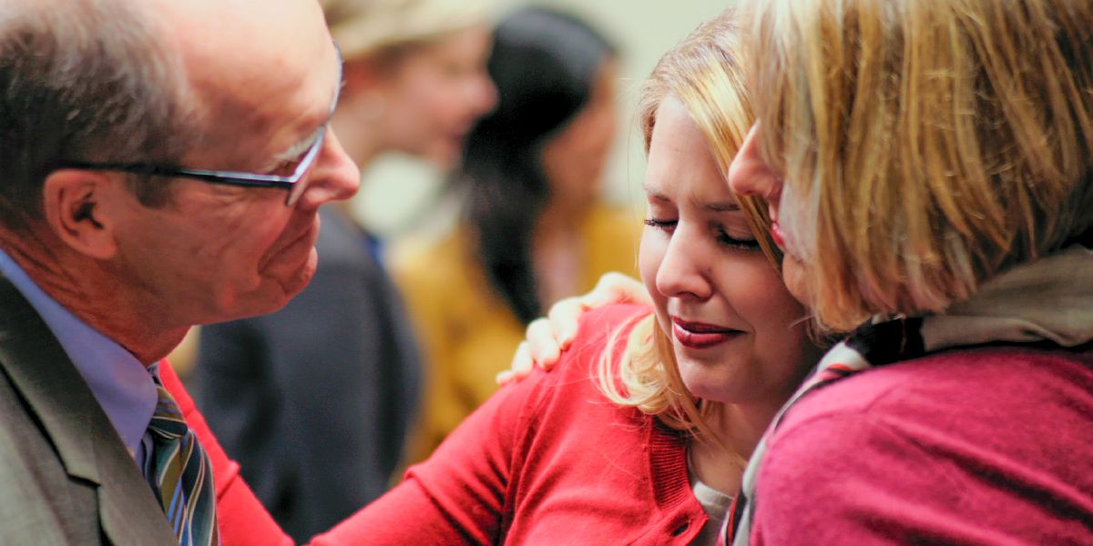 Rodzice przytulają Sonię