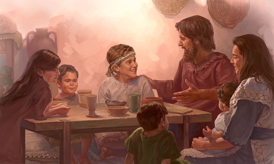 Jezus okazuje szacunek rodzicom