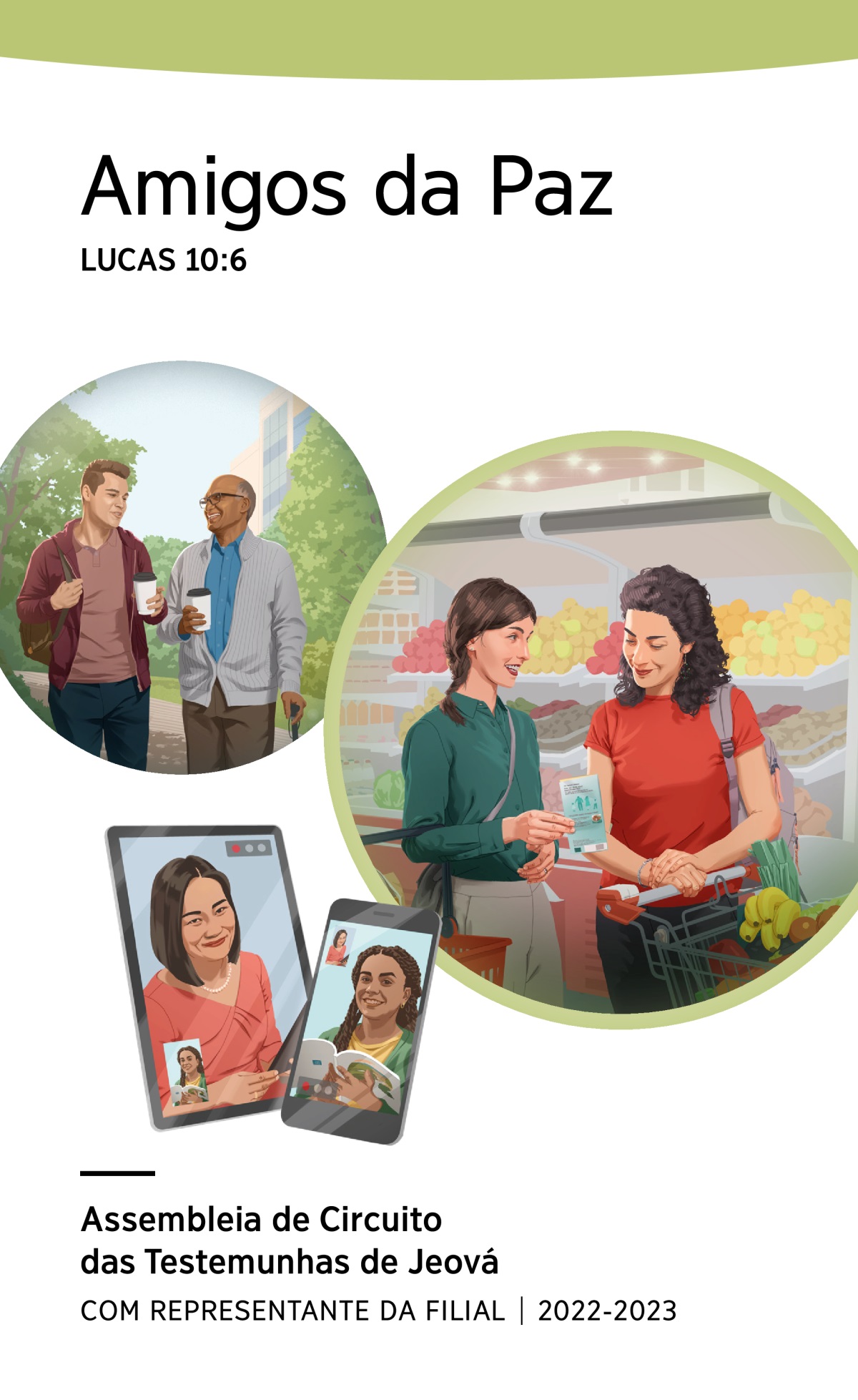 Programa da Assembleia de Circuito com Representante da Filial de 2022-2023.
