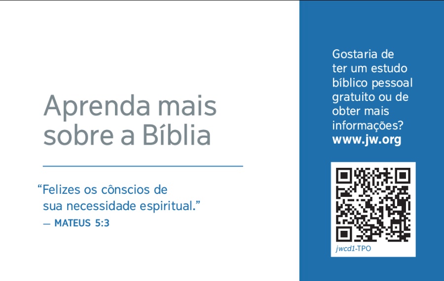 A parte de trás de um cartão de contacto