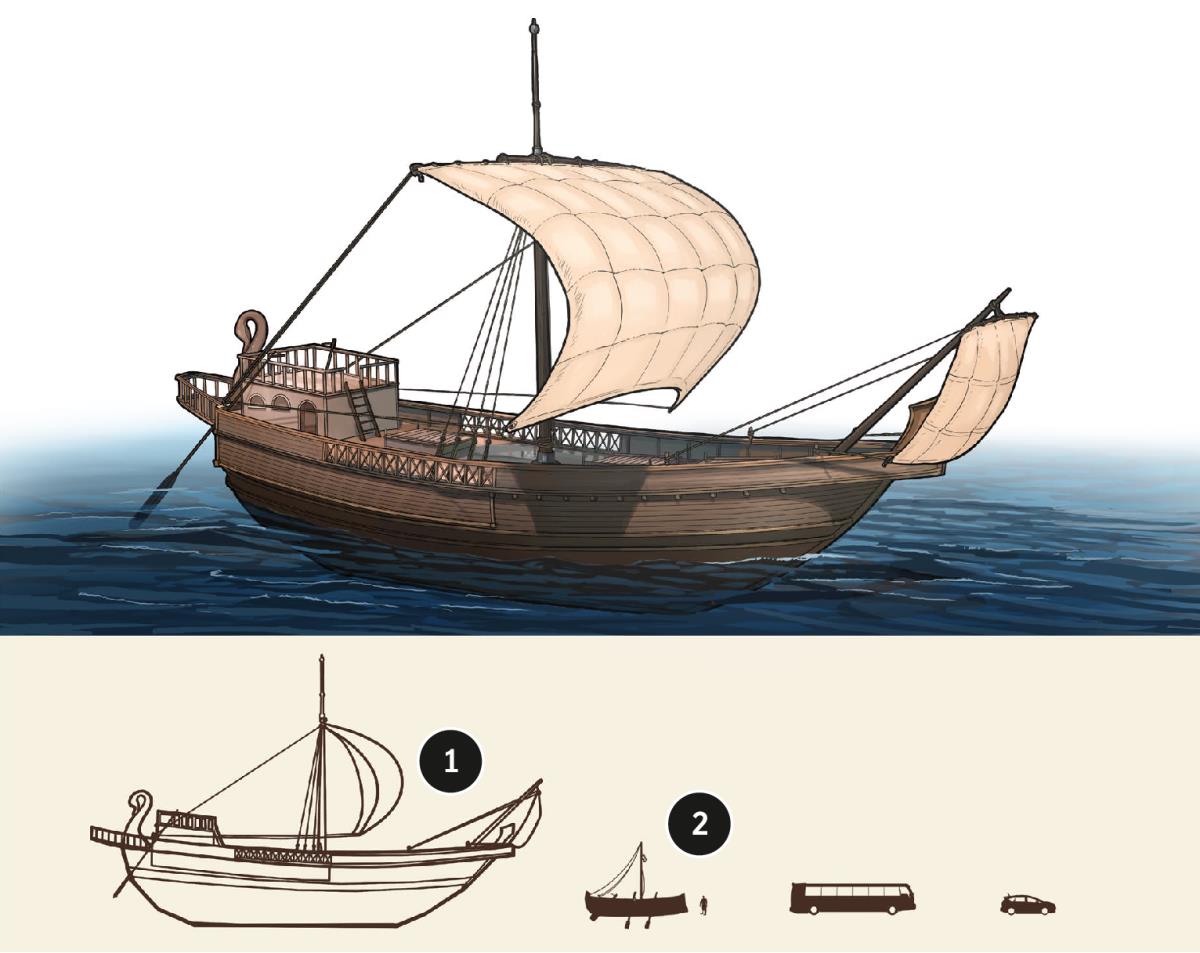 Navio mercante do primeiro século EC