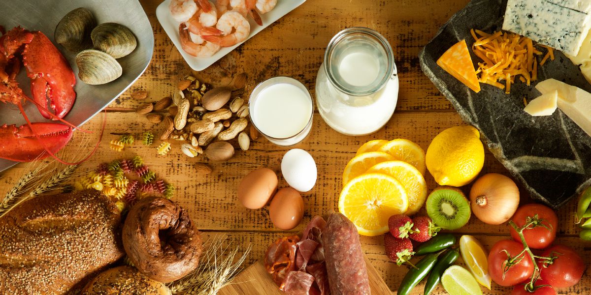 Alimentos que mais causam reação alérgica ou intolerância