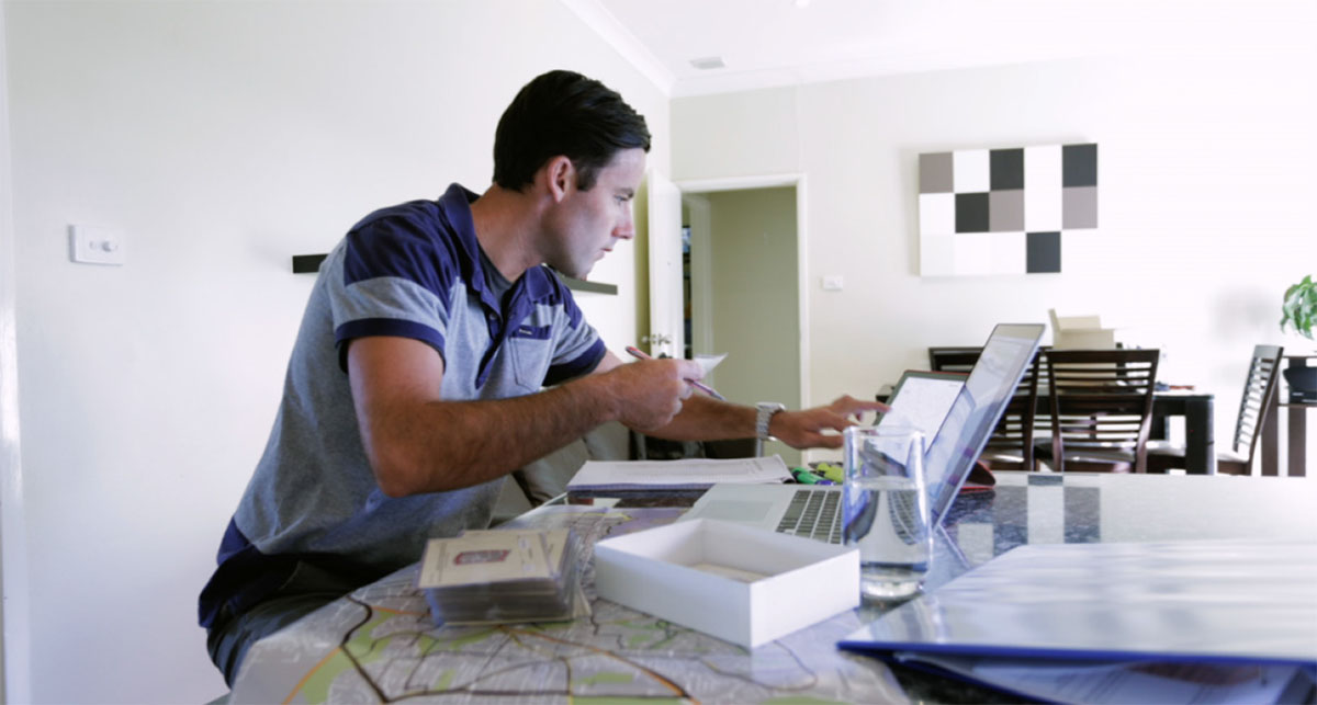 Ben atualizando os mapas do território