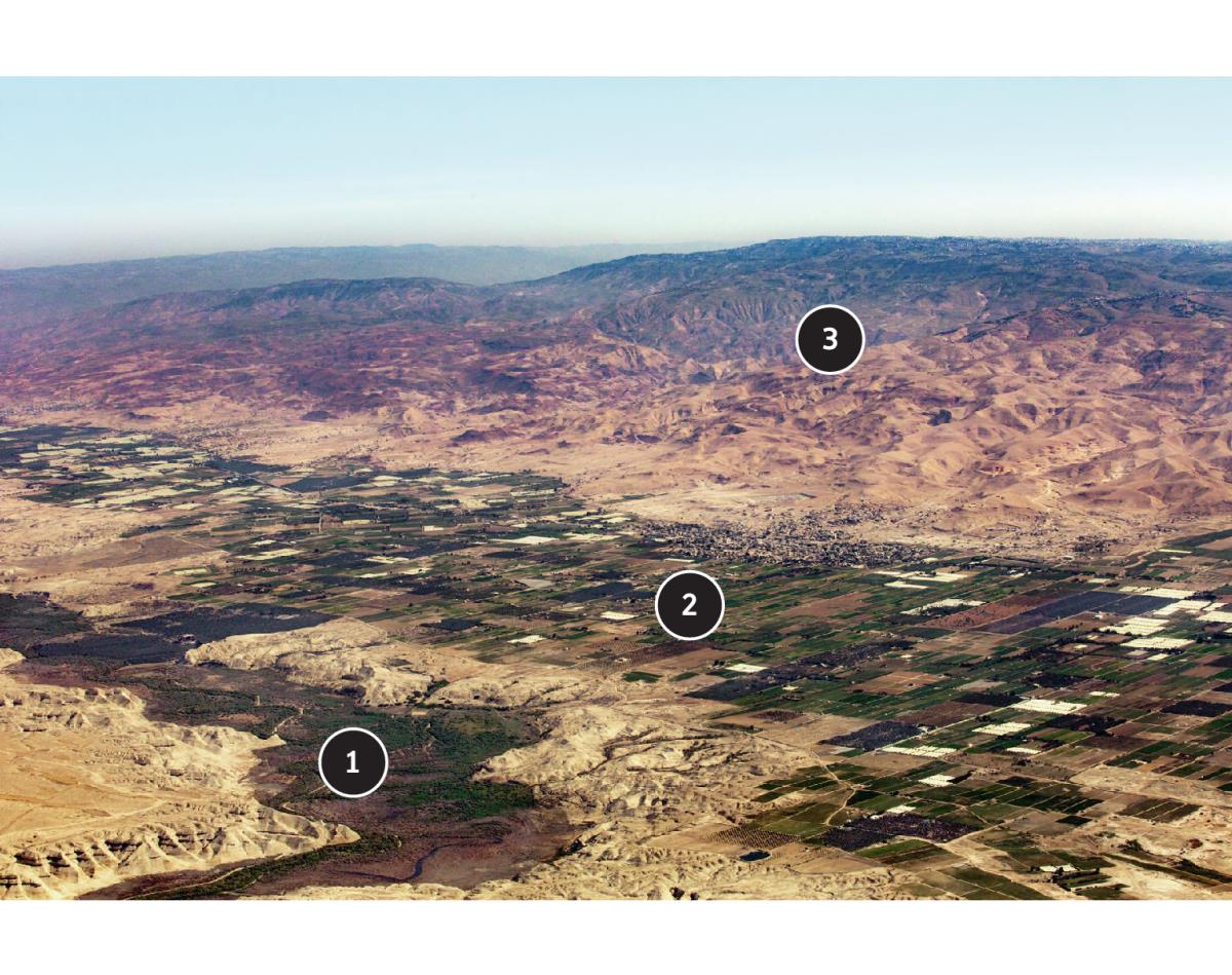 Pereia — Região ao leste do Jordão