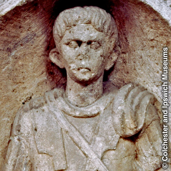 Estátua de um centurião romano