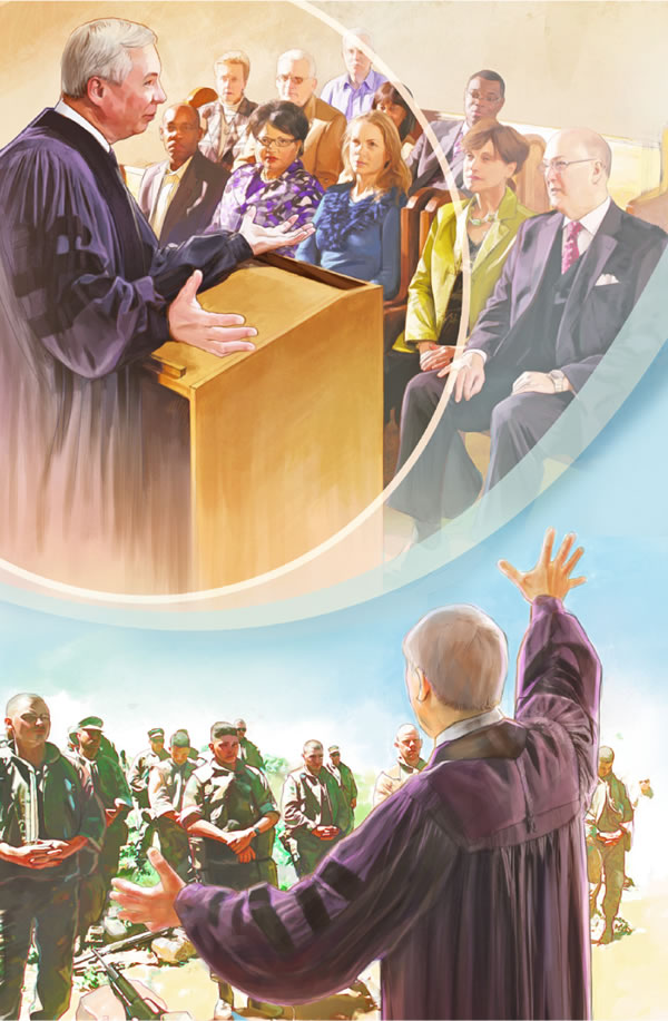 Shuc curaca iglesiapimi yachachicun. Jipamuca soldadocunatami bendiciacun.