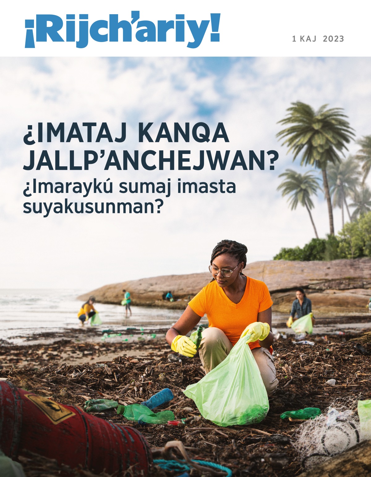 Mar kantupi runas qʼopata oqharishanku.