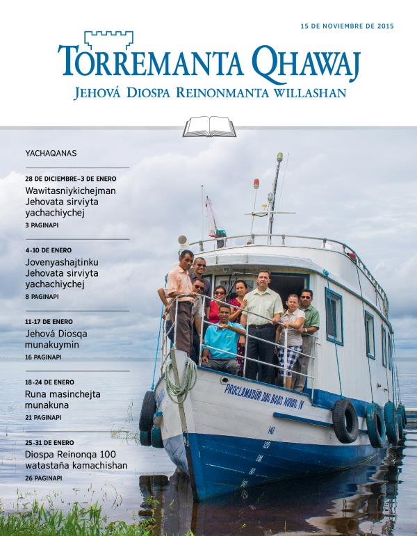 15 de noviembre de 2015 Torremanta Qhawaj revista (Qotuchakuypaj)