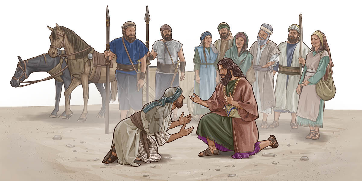 Yanapacuyta ashej runapa naupanman Absalón ali tucur gongurpacun. Absalonpa guepancho ashmaynincuna y waquin israelitacunapis carcaycan.