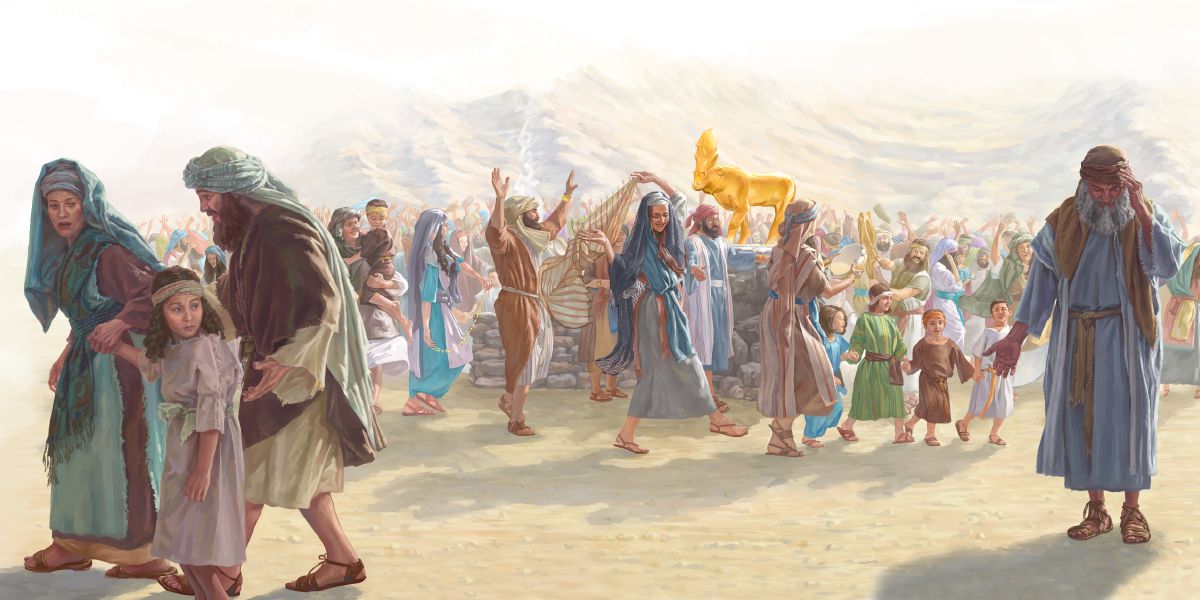 Ri e israelitas tajin kebʼixonik xuqujeʼ kexajowik chuwach ri alaj wakax re qʼan pwaq