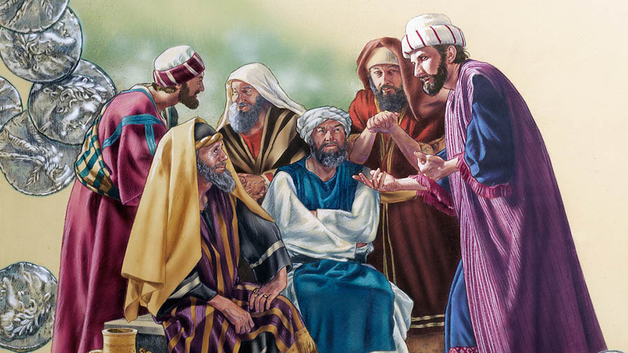 Judas Iscariote y nikʼaj chi kʼamal bʼe tajin kkichomaj jas kkibʼan che ri Jesús.