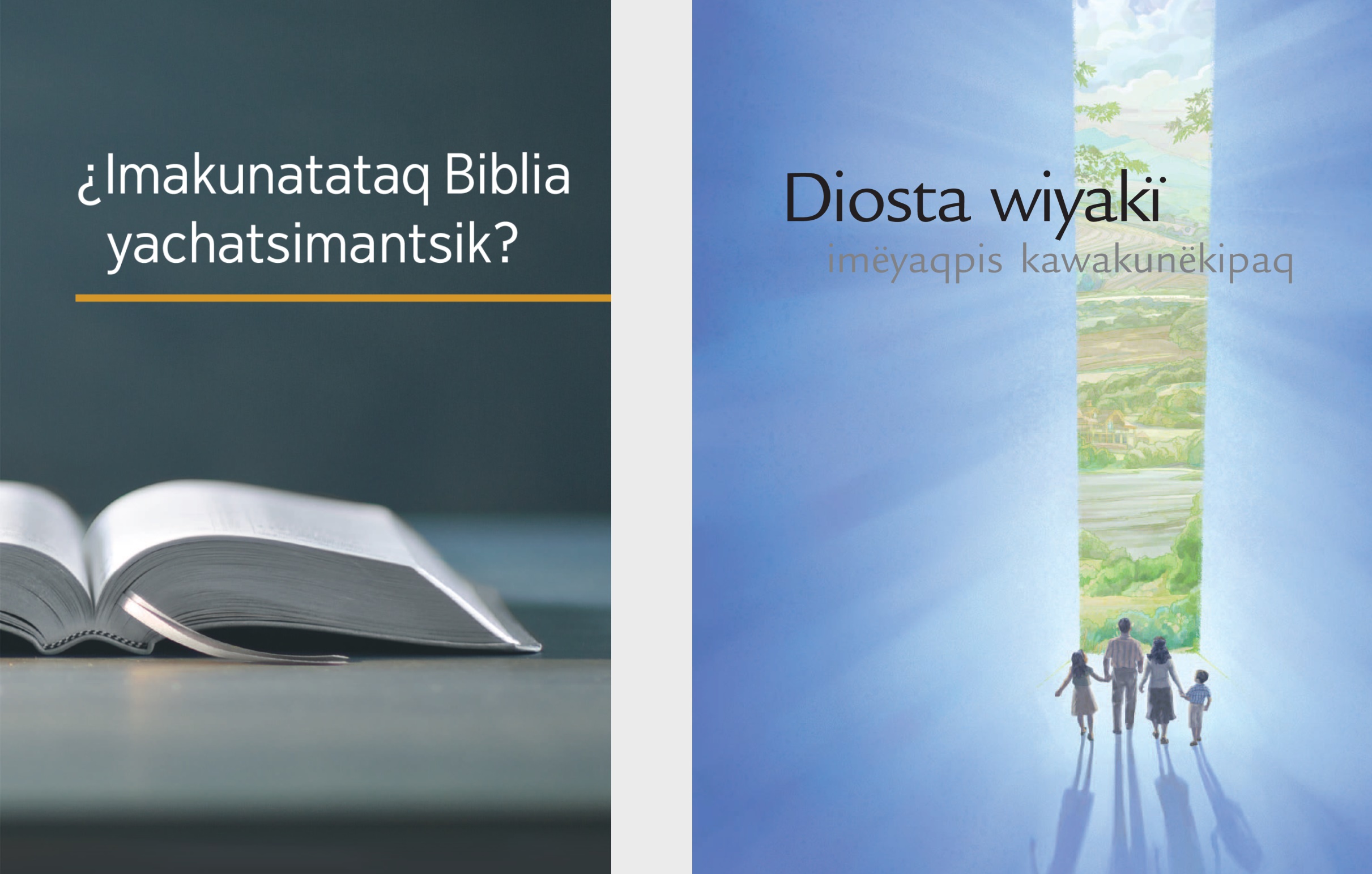 ¿Imakunatataq Biblia yachatsimantsik? libru y Diosta wiyakï imëyaqpis kawakunëkipaq follëtu