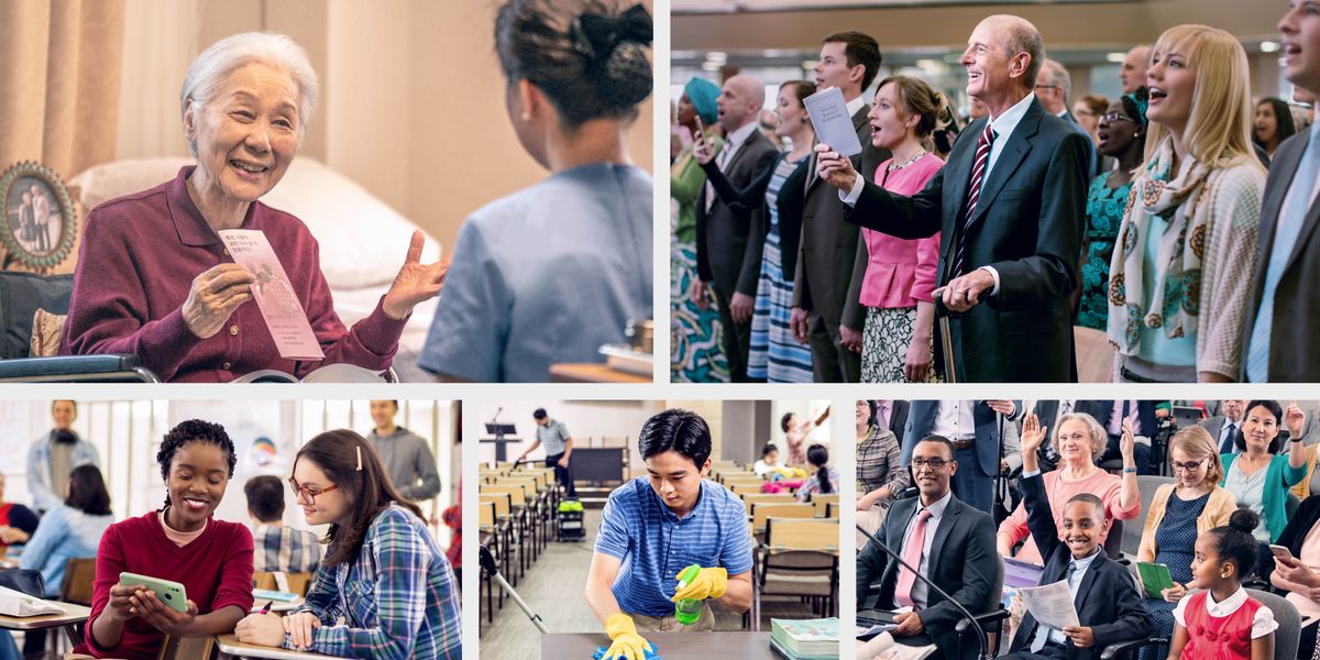 Jehoväta imanö alabanqantsikta rikätsikoq dibüjukuna: 1. Juk edäna panim pëta cuidar trabajaq warmita Diospita parlapëkan. 2. Wawqi panikunam Diosta adoranantsik wayichö cantëkäyan. 3. Juk jövinlla turim reunionchö parlakunampaq makinta pallëkan. 4. Juk jövin wawqinam Diosta adoranantsik wayita limpiapakur yanapakuykan. 5. Juk shipashnam colegiunchö estudiaq mayinta Diospita parlapëkan.
