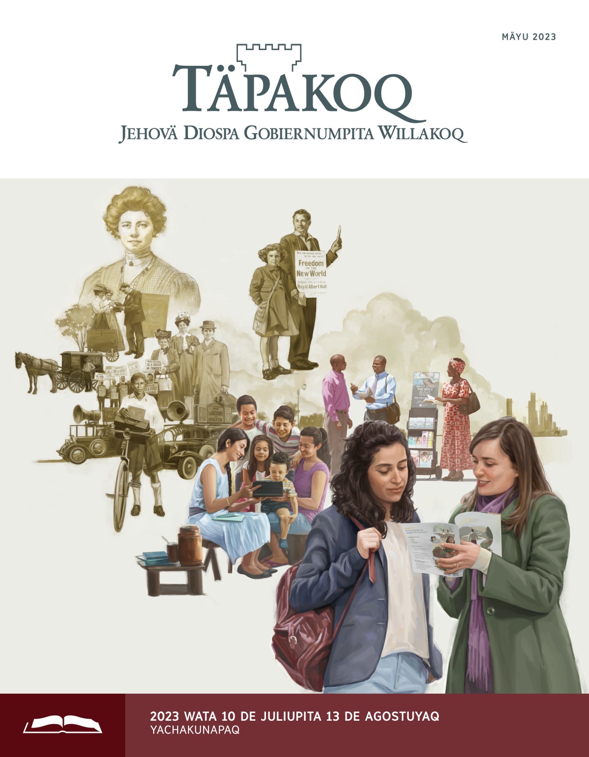 Täpakoq (yachakunapaq), mäyu 2023.