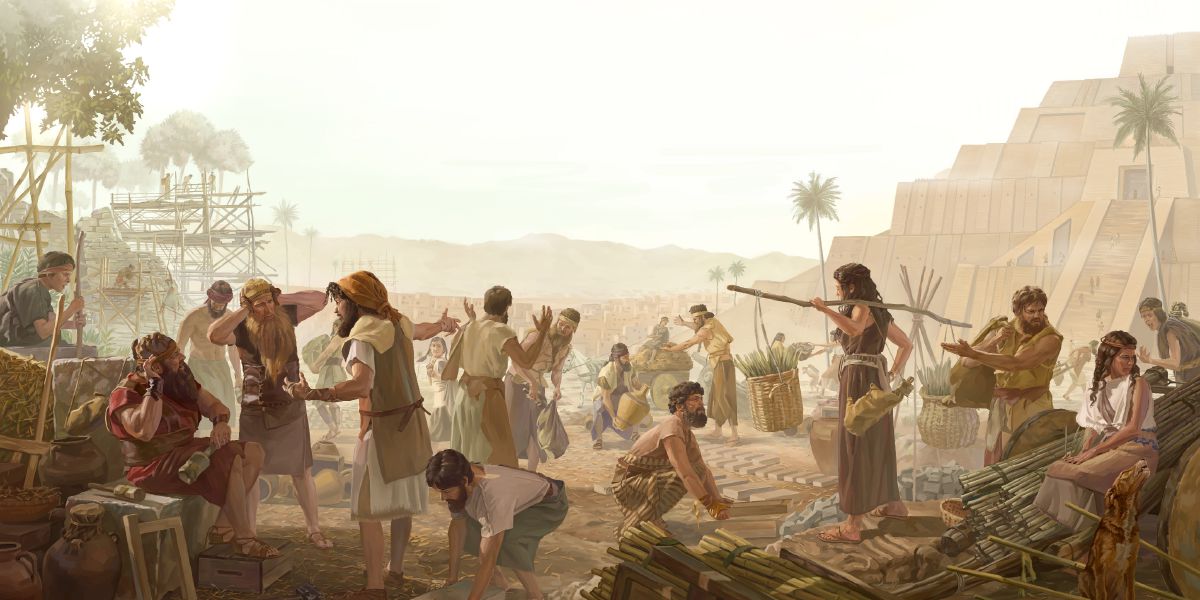 Jehová Dios ashca shimigunabi parrlachishca jipa, gentegunaga Torre de Babel nishcadaga na rrurrash cati pudinajurcallu