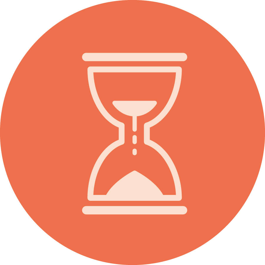 Tiempota ricungapaj reloj de arena.