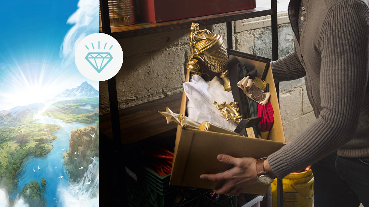 Fotocunamanta: Shuj diamante. 1. Paraiso Allpapica tucuimi verdijlla can. Chaipica urcucunapish, yacupishmi tiyan. 2. Shuj runaca paipaj valishca trofeocunatami huaquichicun.