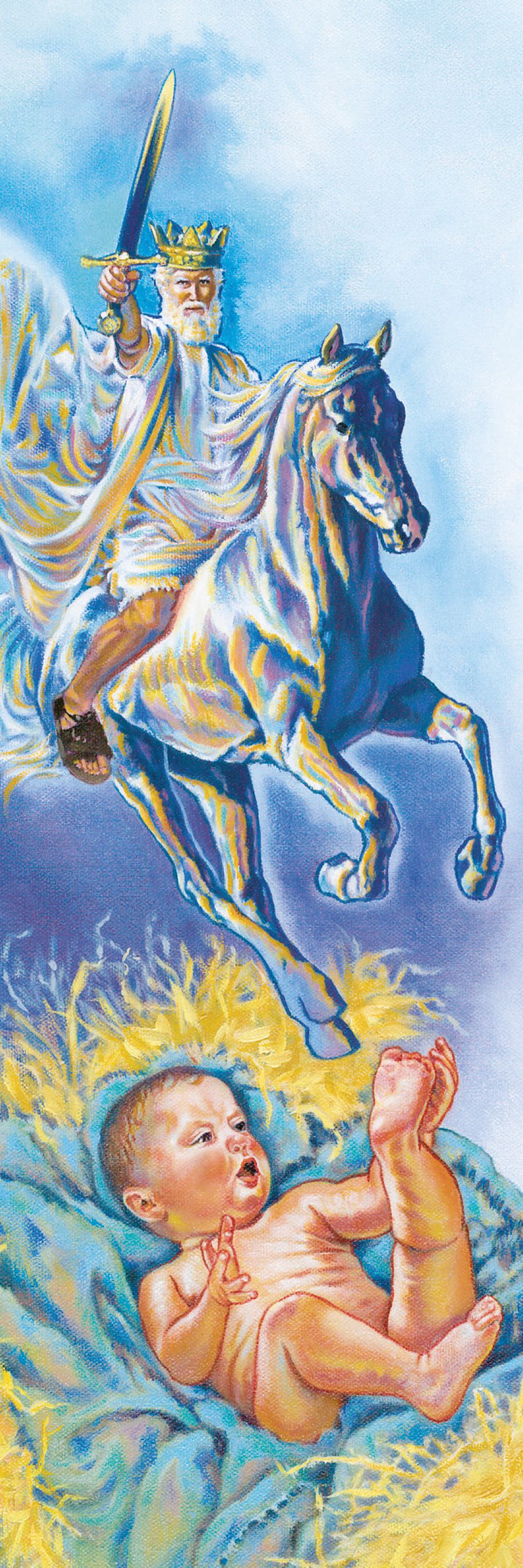 Jesús janaq pachapi rey jina kashan, chaymantapas juj wawa jina kashan