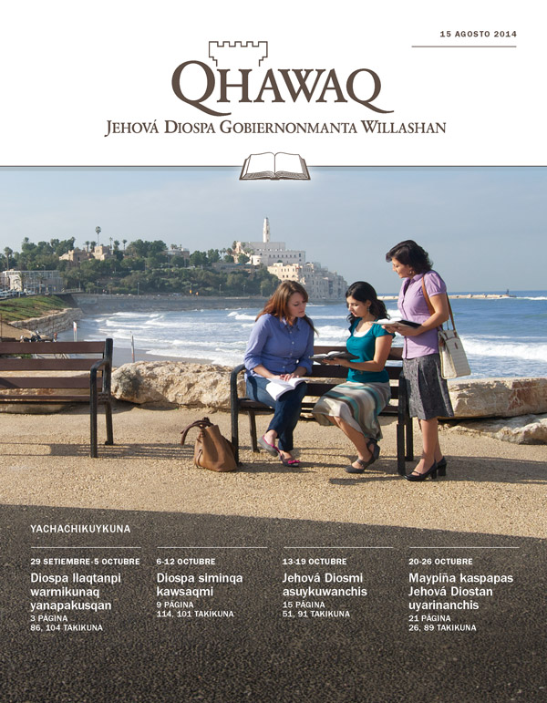 Tapanpi kaq: Qhawaq (huñunakuypi estudianapaq), 15 agosto 2014